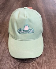 Pusheen Cat Breathe Hat Cap Strap Back Womens One Size Mint Green Box Exclusive