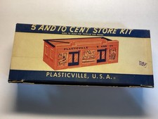 Vintage 1950s Plasticville 5 10 Cent Store Kit CS-5 New Never Built ExCond