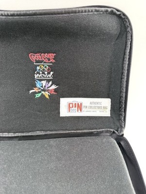 New Nagano 1998 Winter Olympics Official Pin Trading Bag w/Tag +