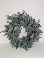 18  Artificial Eucalyptus Wreath Mixed Greenery And Berries