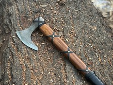 Ragnar Viking Axe 17 Inch Hand Forged Carbon Steel Valhalla Style Collectible