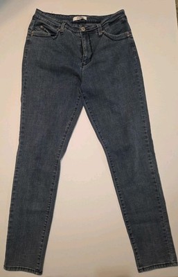Womens Royalty For  Me Skinny Jeans Dark Blue Wash, Size 14