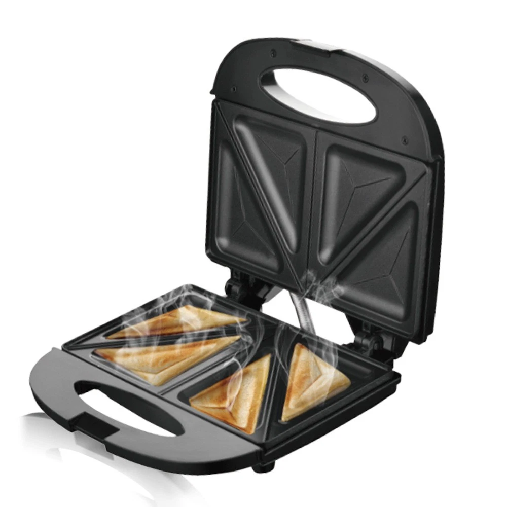 Household Double Sided Heated Sandwich Maker Multipurpose Toast Waffle Maker
Opens in a new window o