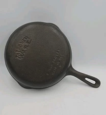 Vintage WAGNER WARE SIDNEY O No 5 Cast Iron Skillet 8" Frying Pan USA, G 