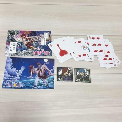 Spielkarten Fairy Tail Erza Postkartenaufkleber