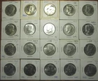 20 Silver Kennedy 40% Half Dollars, 1965-1969D Unc/AU  2.958 Troy Ounces