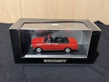 Minichamps 1/43 Bmw 2002 Cabriolet 1971 Red Part Number 400 021131