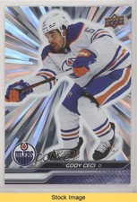 2023-24 Upper Deck Series 1 Outburst Silver Cody Ceci #70 READ 4z8