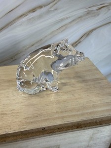 Princess House Pets PIG Art Glass 24% Lead Crystal Germany 