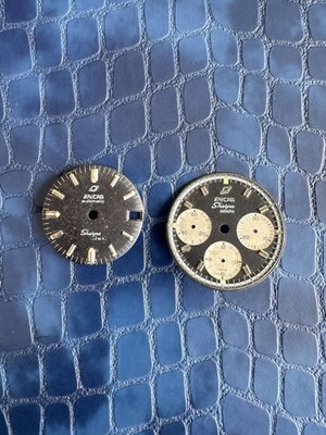 Enicar Sherpa Vintage Original Dials For Parts!
