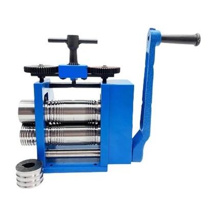Manual Rolling Mill Machine for Household Gold and Silver Bracelet Ring