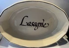 Vintage McCoy Ceramic Lasagna Dish Oven Safe Glossy Solid Oval  USA 3072