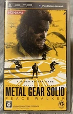 Metal Gear Solid Peace Walker Sony PSP PlayStation Japan Version
