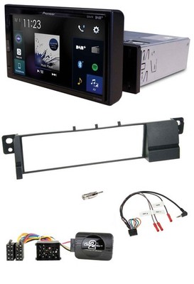 Pioneer DAB Steering Wheel Bluetooth USB Car Stereo for BMW 3 Series E46 (98-07)