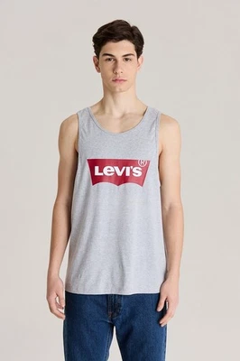 Levi’s Herren Tank Top Unterhemd Grau Gr. L Neu mit Etikett - Bild 1 von 4