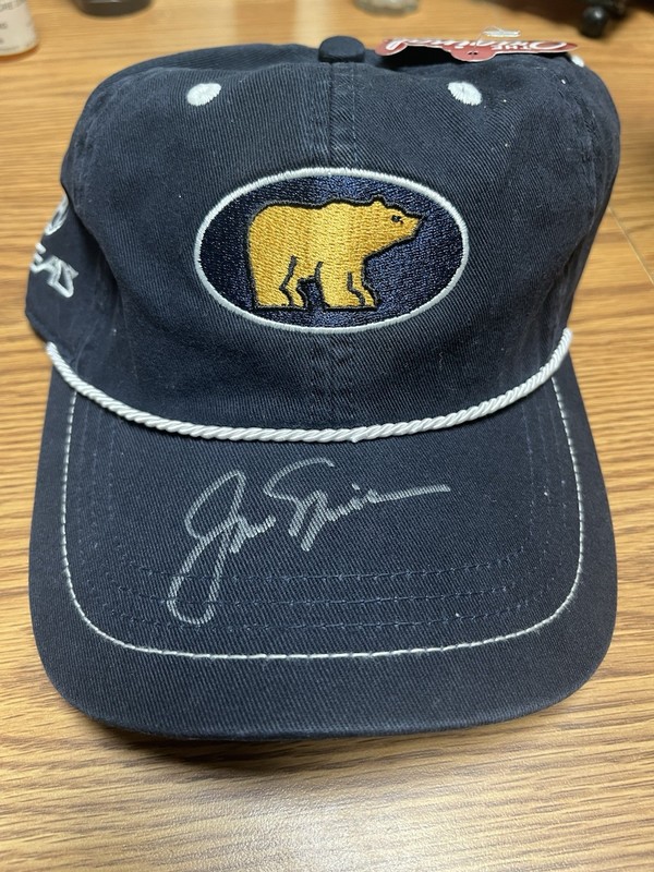 Jack Nicklaus Signed autograph auto Golf Hat PSA/DNA Authenticated + PSA LETTER!