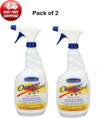 #ad #ad Pack of 2 Orange Guard Home Pest Control Water Based Formula Kills $22.90