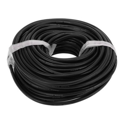 Ground Wire Power Wire 27m Schwarz TC 1Stk 10AWG Vollisoliert