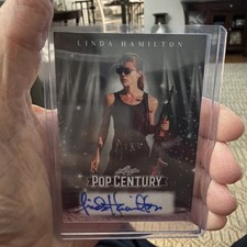 2026 Leaf Pop Century Linda Hamilton Auto Autograph #d 1/1