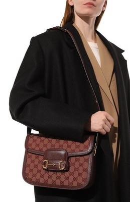 Gucci Horsebit 1955 Wine color bag shoulder bag handbag - BNWT