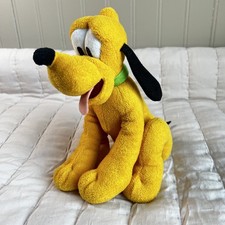 Disney Pluto Plush Dog Mickey Mouse Clubhouse Stuffed Animal 11" Soft Toy