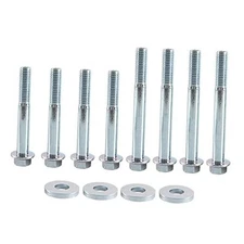 12pc Engine Stand Bolt Kit Stand Bolt Flange Compatible with LSX LS LS1 4.8L 