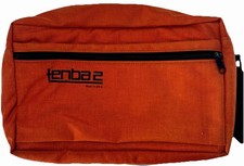 Tenba 2 Camera Bag Orange W Strap Padded Dividers DSLR Mirrorless 13”x4”x8.5”