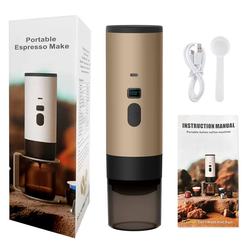 Caffè in Auto Senza Cavi: Macchina Espresso Portatile Wireless Premium
