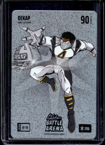 2026 Bo Jackson Battle Arena 1st Ed. Dekap Icon Battlefoil Steel #IBF-318
