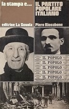 Il Partito Popolare Italiano Storia Piero Riccabone La Scuola 1980