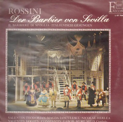 Rossini Der Barbier von Sevilla (Mihai Brediceanu) Falcon Vinyl LP
