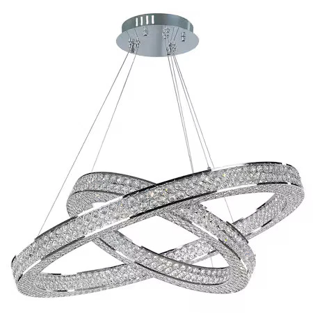 MAXIM LIGHTING 39777BCPC Eternity LED 1-Light 30" Wide Polished Chrome Pendant - Picture 1 of 3