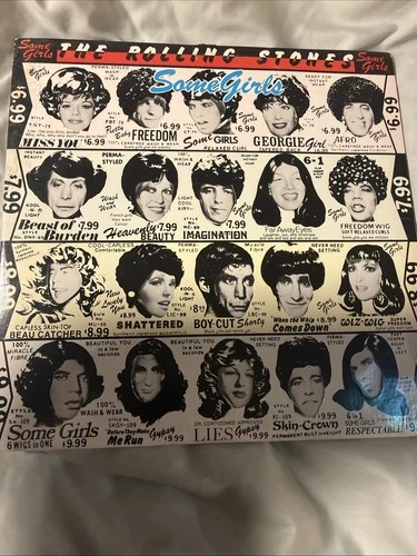 The Rolling Stones Some Girls Vinyl LP Record (1978) COC-39108