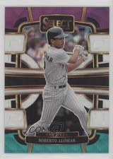 2024 Panini Select Concourse Tri-Color Prizm Roberto Alomar #69 HOF 1j57