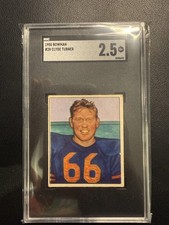 1950 Bowman - Clyde Bulldog Turner #28 SGC 2.5 GD+