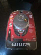 Vintage Aiwa XP-V730C Personal CD Player w/Car Kit Remote  New 