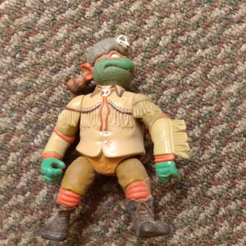 Vintage TMNT Teenage Mutant Ninja Turtles Toy Action Figure Sewer Scout Raphael