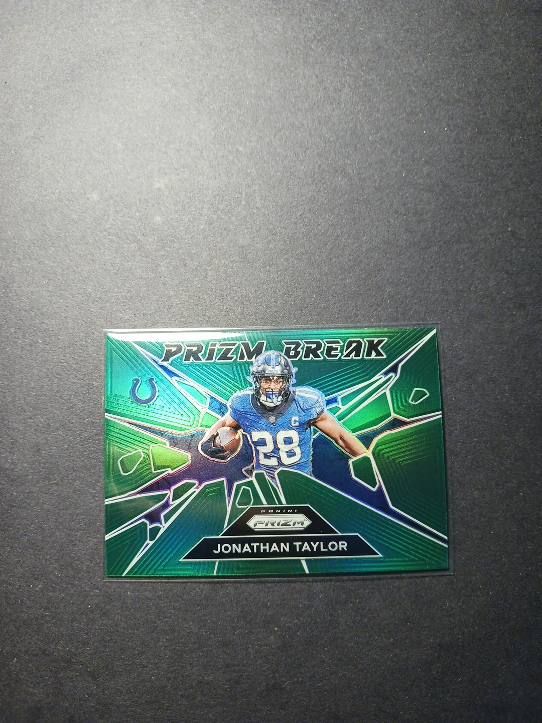 2024 Panini Prizm - Prizm Break Jonathan Taylor #4 Green Prizm