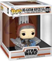 Star Wars - Bo-Katan Kryze On The Throne 669 Funko Pop! Vinyl Figur
