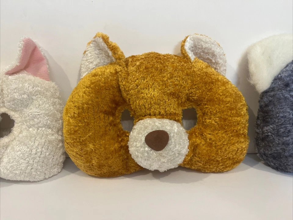 Plush Mask For Halloween Mask Set Of 3 - Image 3 of 4
