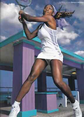 Serena Williams (Early 2000s) - Mini Poster/Book Clipping