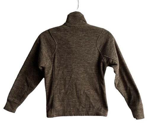 ARIAT Boys Brown Softshell Jacket Full Zip Size Medium (10-12) - Picture 9 of 14
