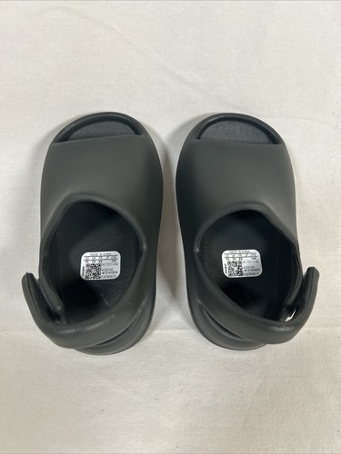 Adidas Yeezy Slide Dark Onyx (Size 7k) ID5106 Ready To Ship! Authentic - Picture 7 of 9