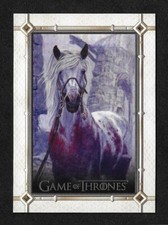 Game of Thrones Legends of the Realm Artist Rendition AR44 War Horse #32/75