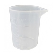 STIHL CLEAR MEASURING CUP JUG 2 STROKE FUEL 5 LITRE MIX 100ml - 00008810186