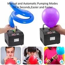 120W Automatic Balloon Inflator Electric Air Balloon Blower Pump with Timer