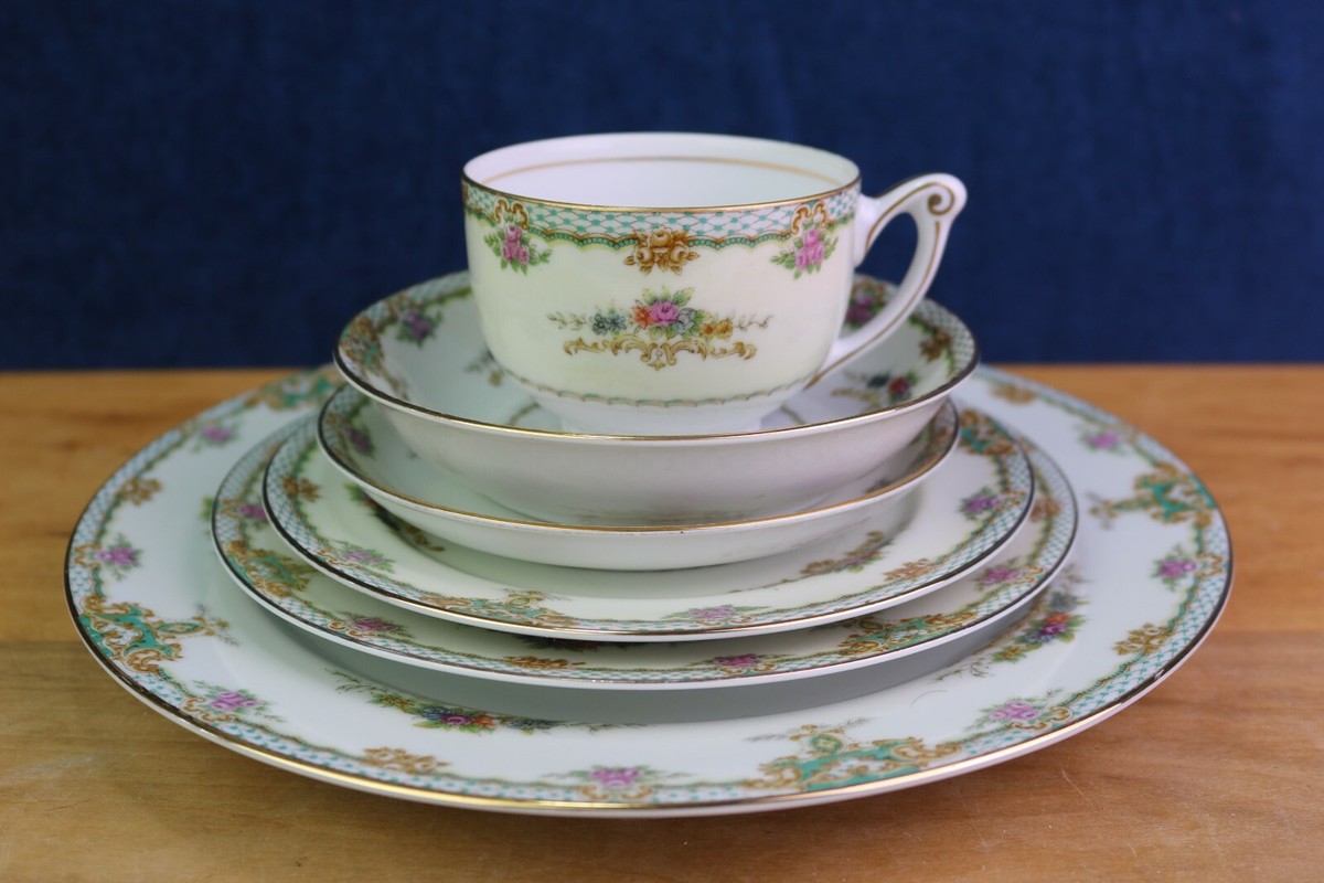 Kingsley Narumi China Occupied Japan PRINCESS 6 pc Place