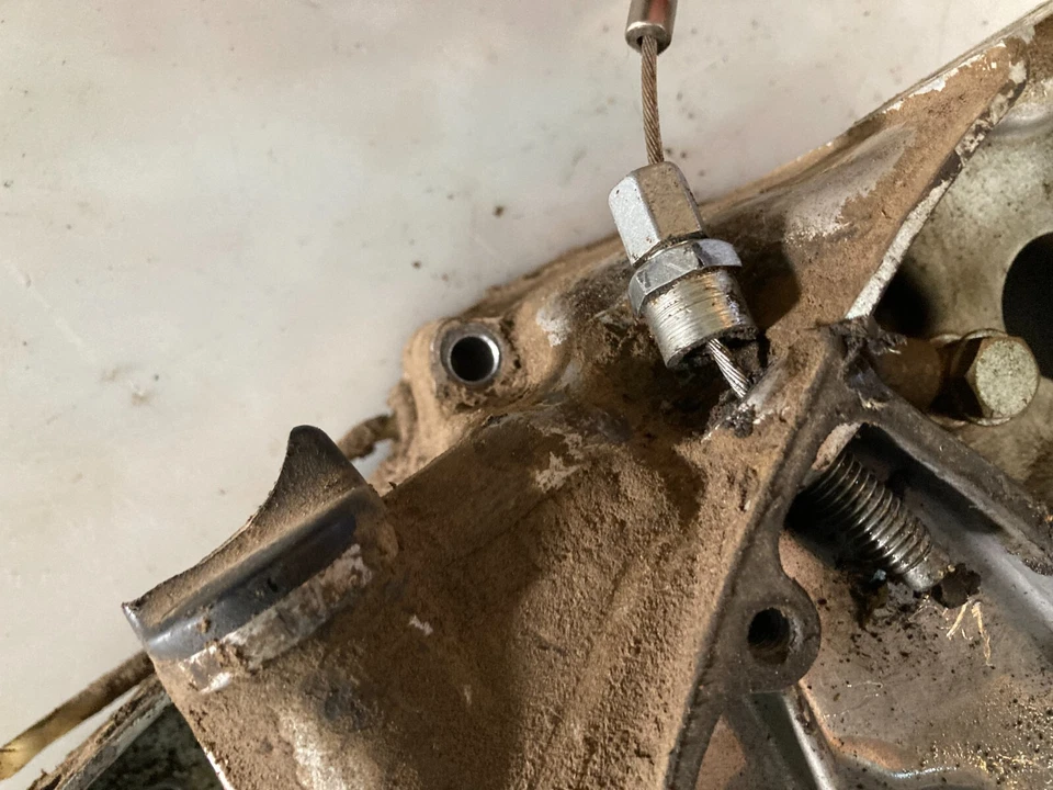 Kawasaki GA90 GA 90 G3 1973 73 clutch cover side engine motor - Imagem 3 de 4