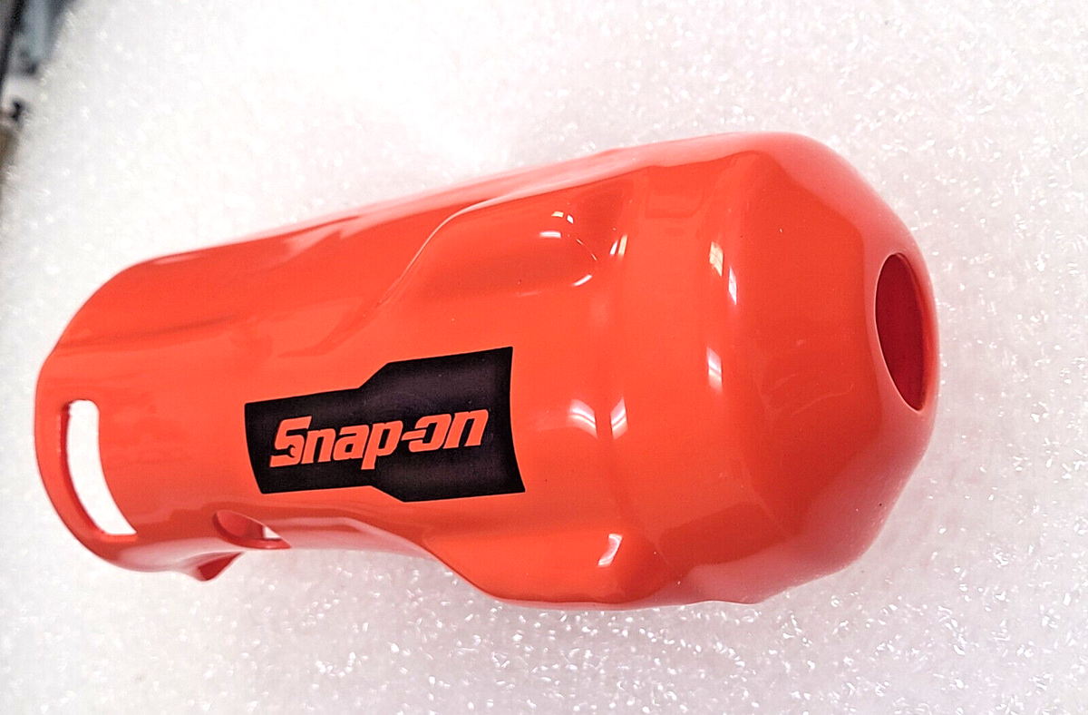 Snap-on Protective Orange Boot Cover 1/2