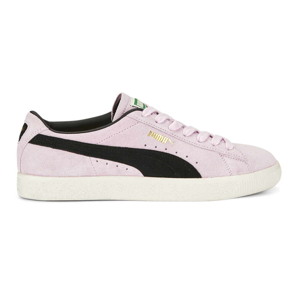 Puma Suede Vintage Mens Pink Lace Up Casual Sneakers 37492122